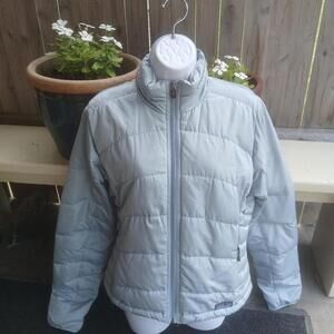 Patagonia Down Filled Puffer Jacket Coat Size S  Women's Light Blue